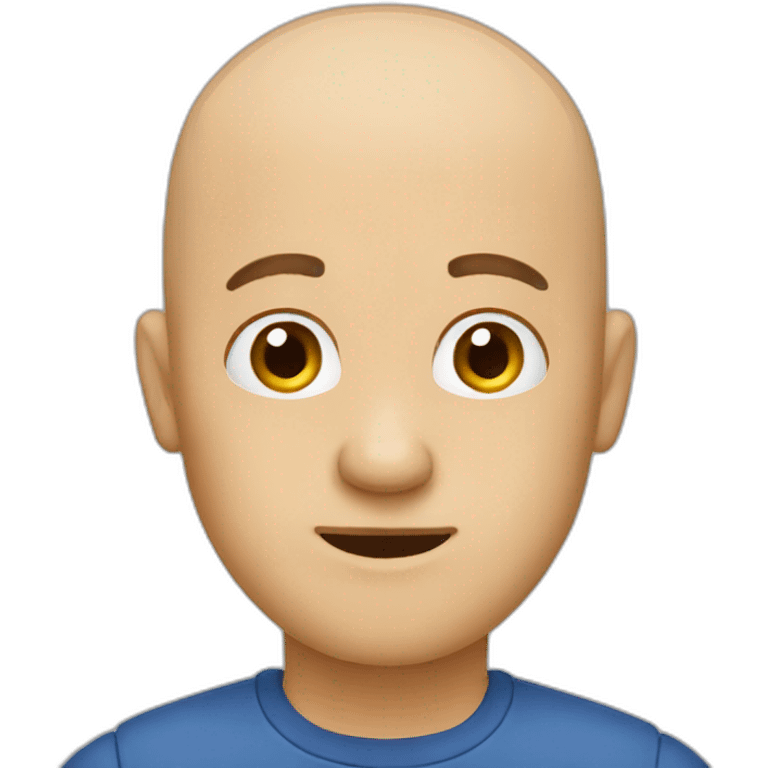 Baldness emoji