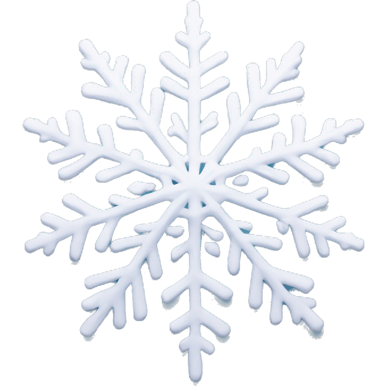 aesthetic snowflake emoji