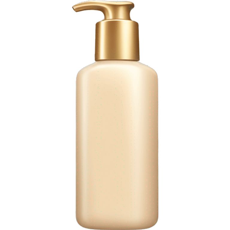 Beige luxurious lotion bottle emoji