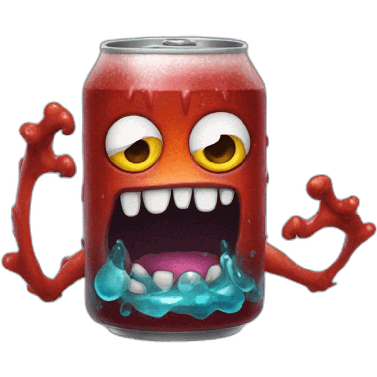 Boisson monster emoji