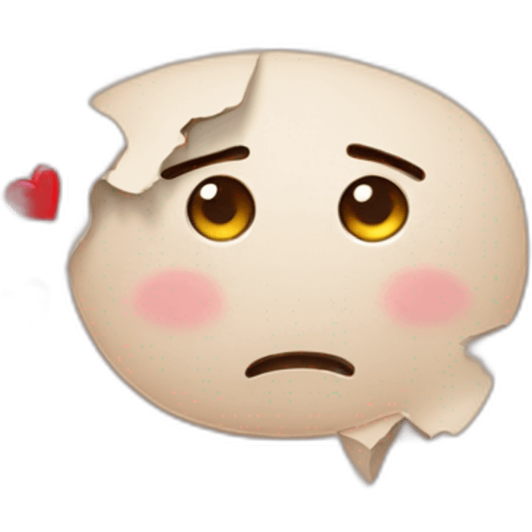 Broken heart emoij emoji