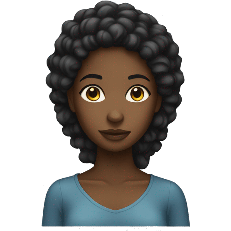 black girl emoji