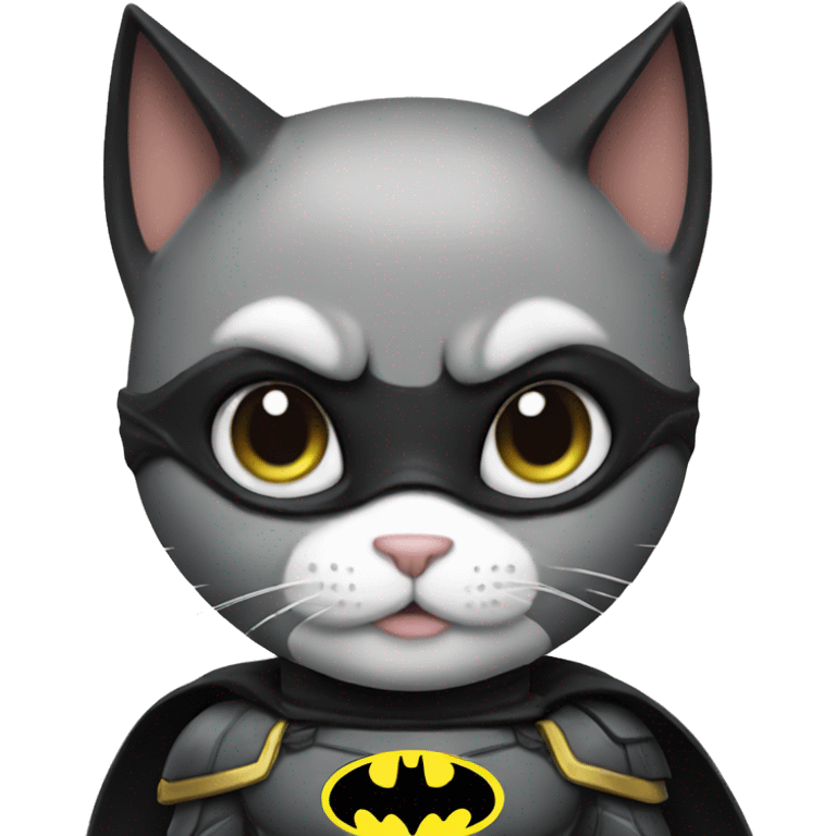 batman cat emoji