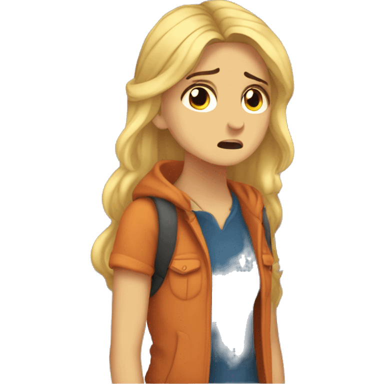 Annabeth Chase crying emoji