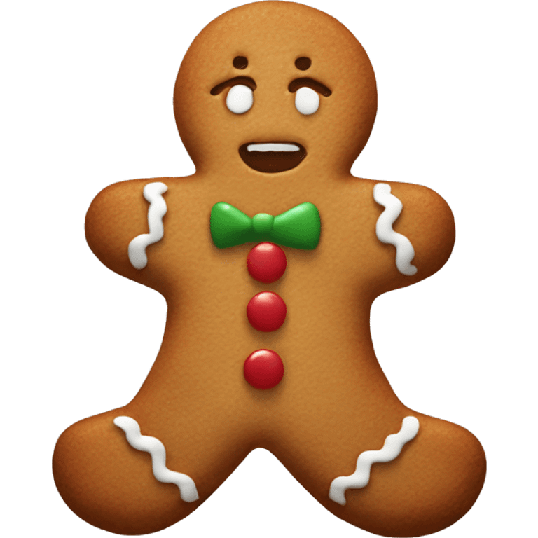 gingerbread cookie emoji