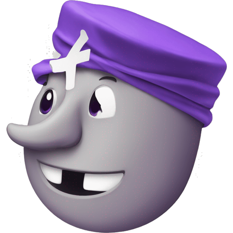 Purple euro money  emoji