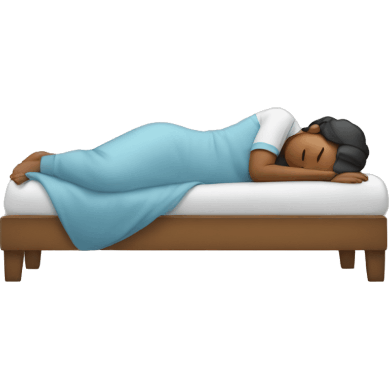 Woman having a short nap emoji