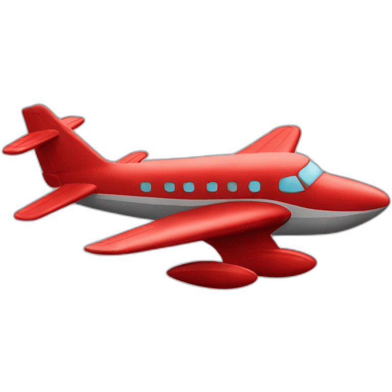 red plane emoji