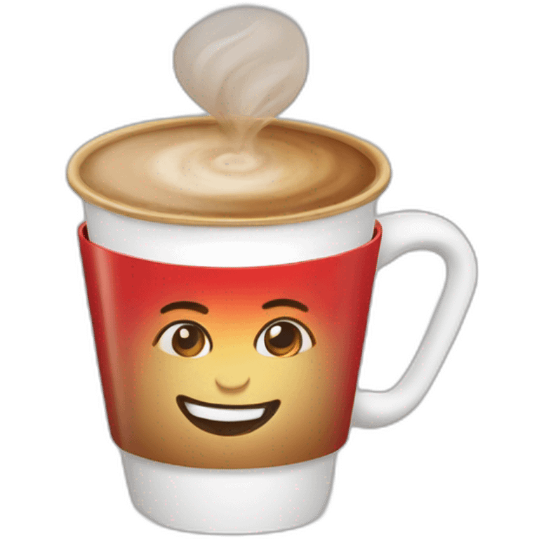 sello rojo brand coffee emoji