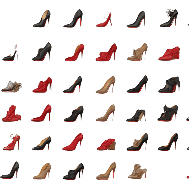 christian louboutin  emoji