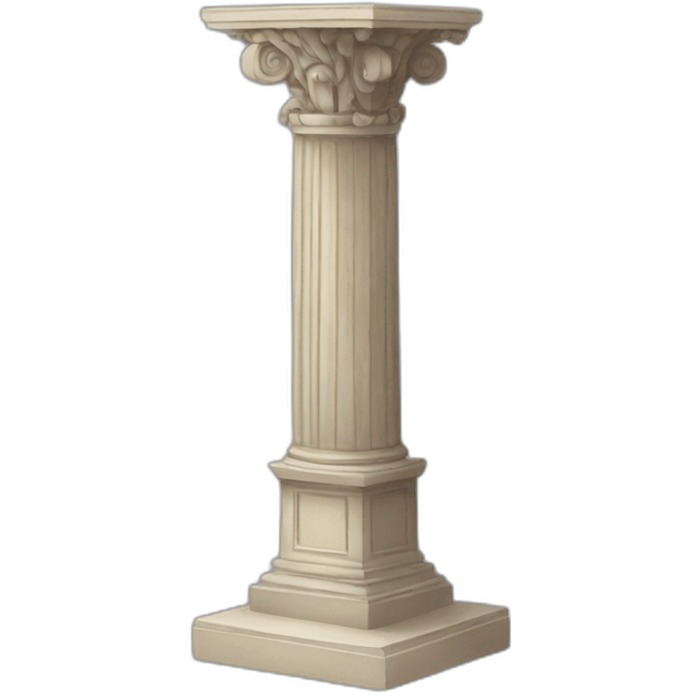 pedestal emoji