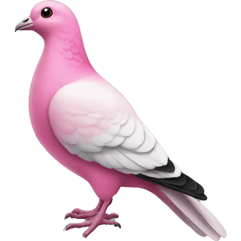 Pink Pigeon  emoji