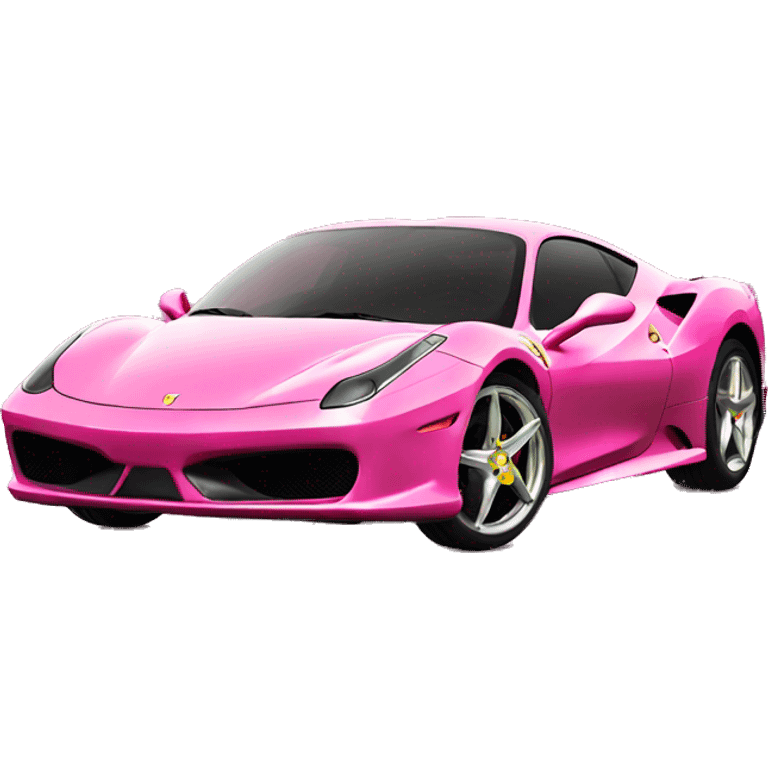 pink ferrari logo emoji