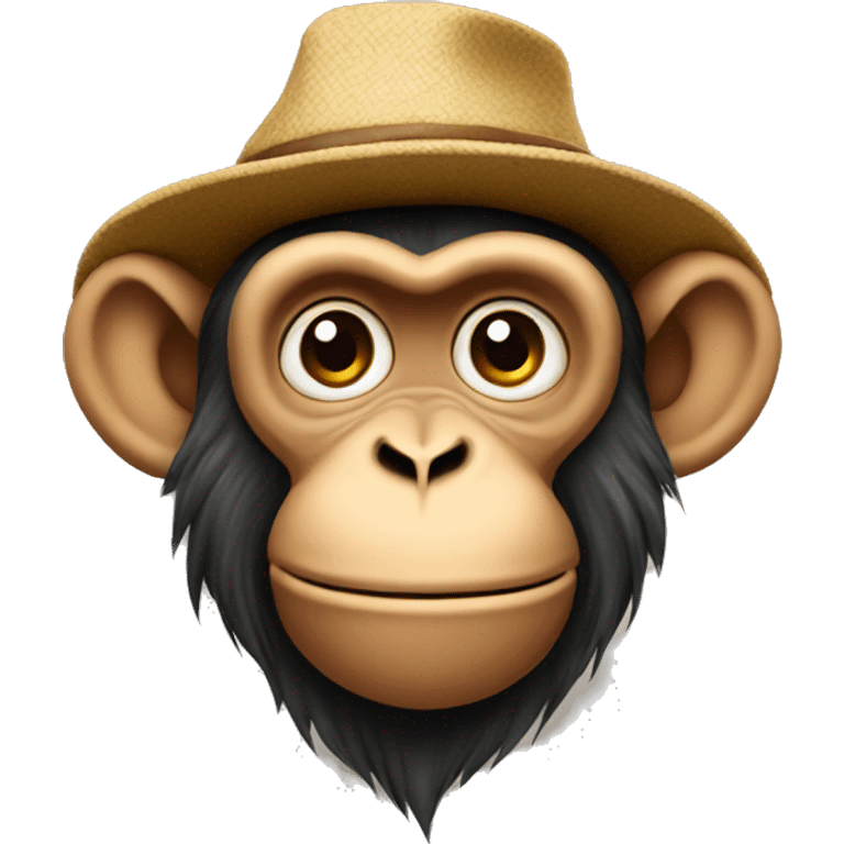 monkey in hat emoji