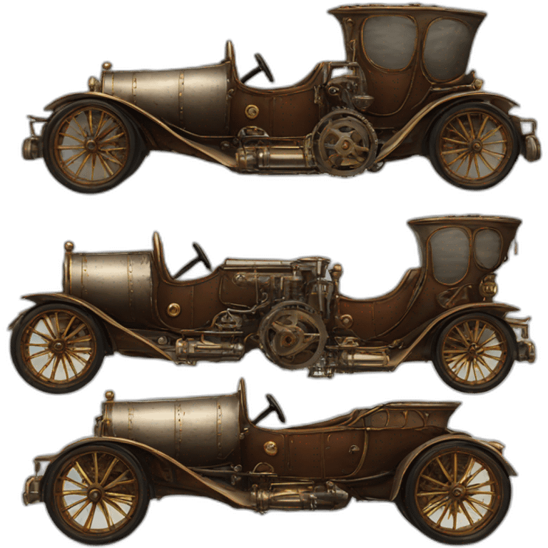 steampunk car emoji