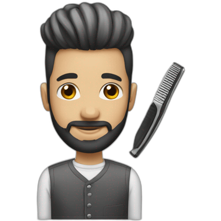 barber shop emoji