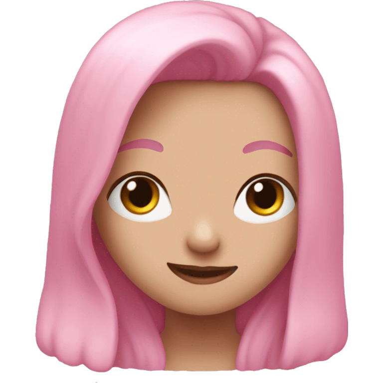 Corazón rosa pastel emoji