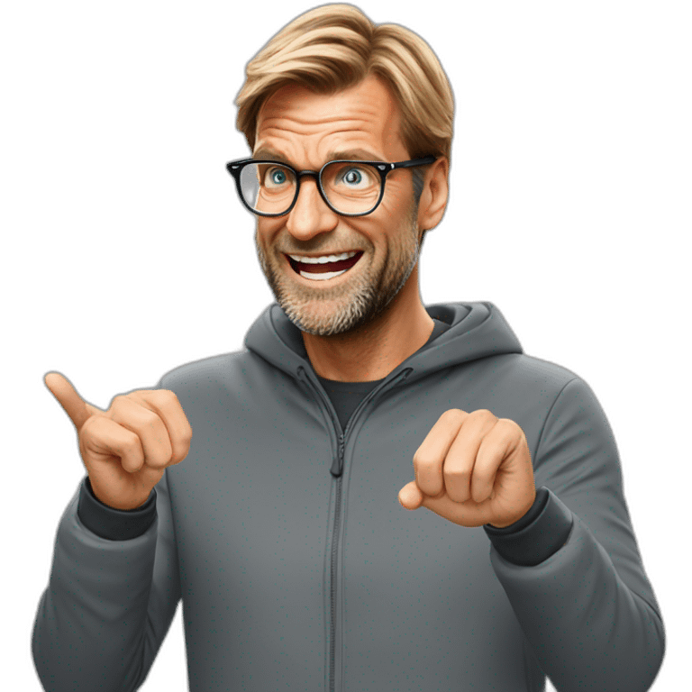 jurgen klopp gesture emoji