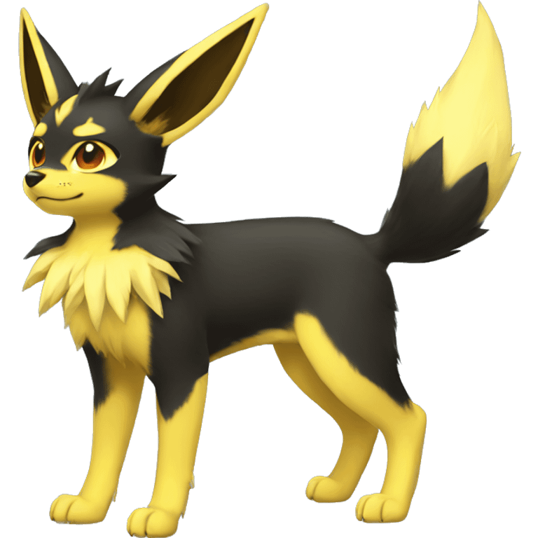 Umbreon-Jolteon full body emoji