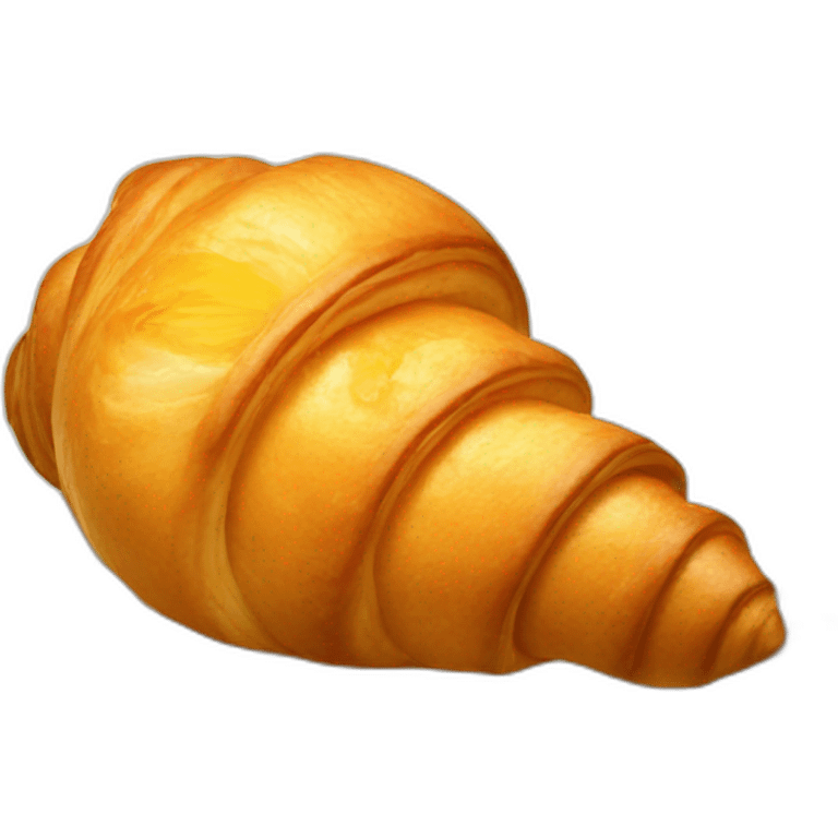 croissant fruits on book emoji