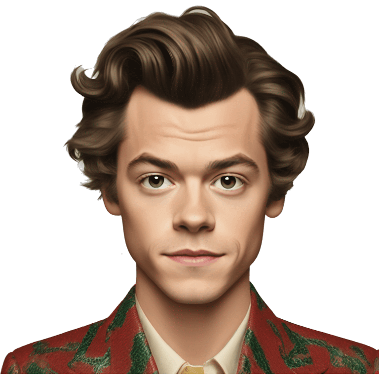 Harry Styles in Gucci Ads emoji