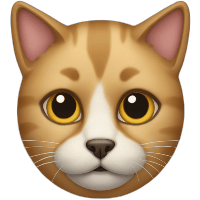 Cat-with-dog-head emoji