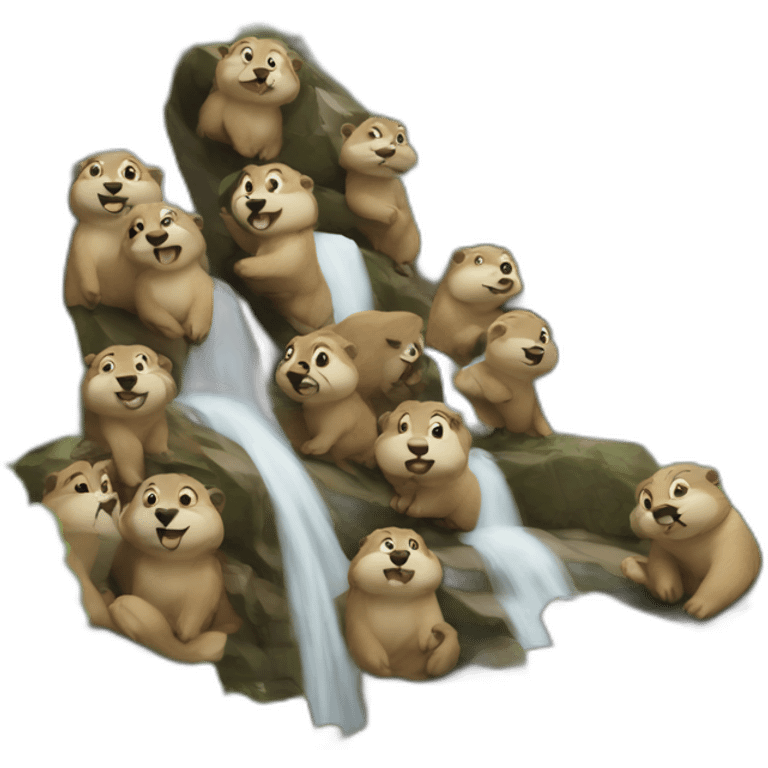 Gophers of the cascading mountains emoji