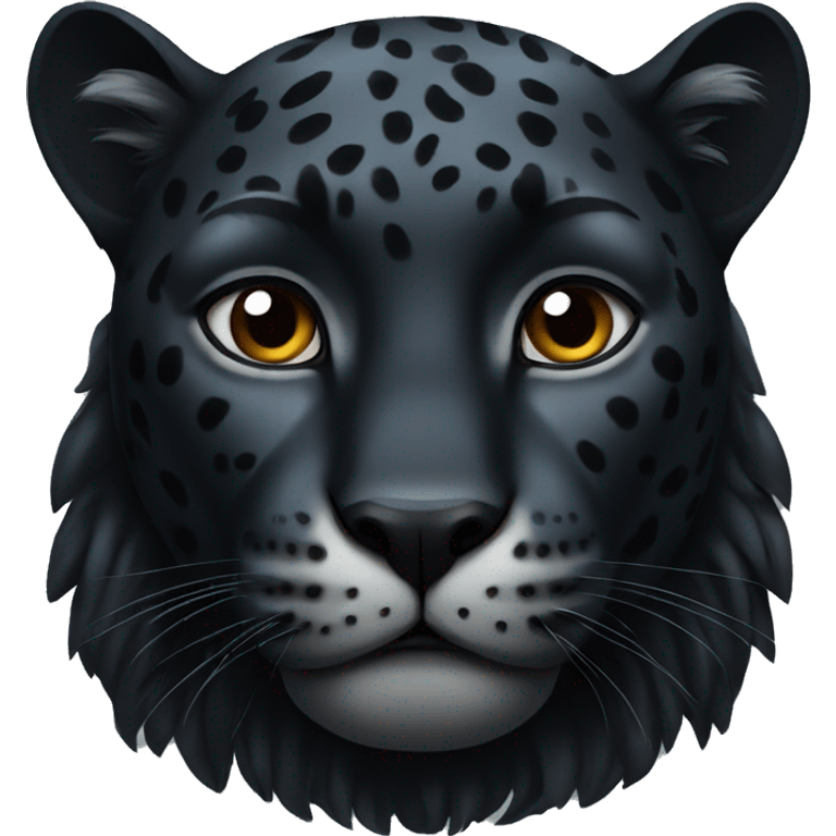 Black jaguar emoji