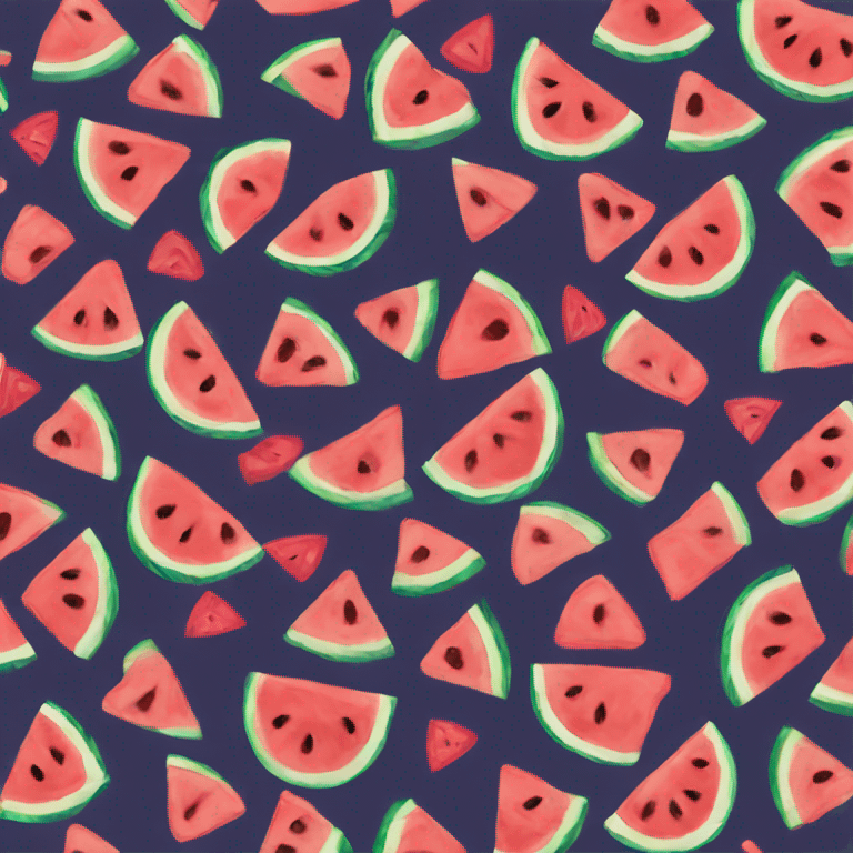 Watermelon sangria emoji