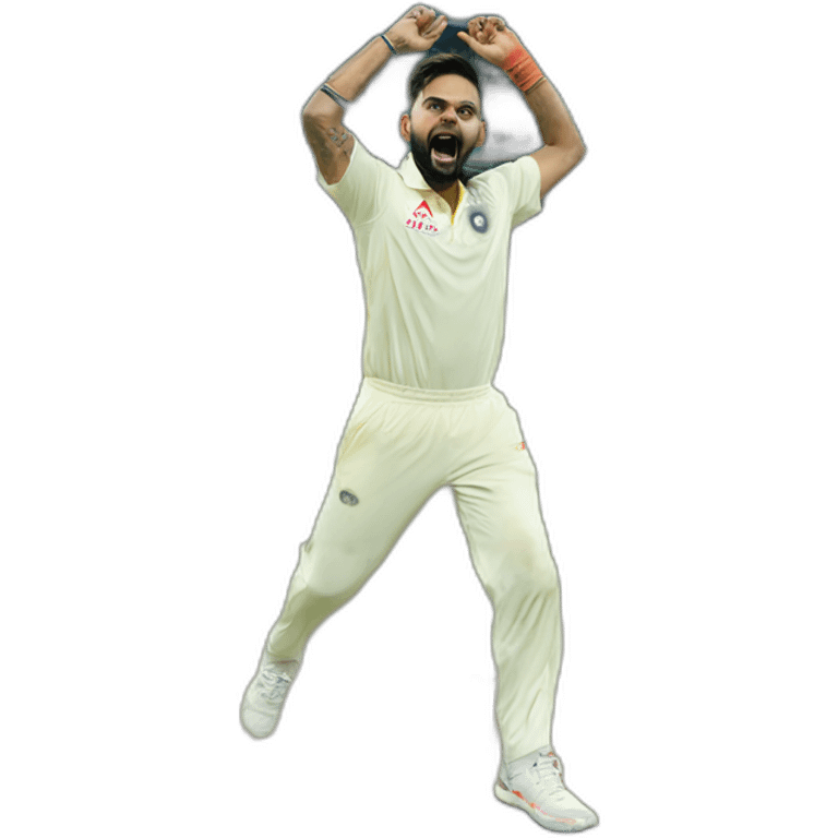 virat kohli celebration emoji