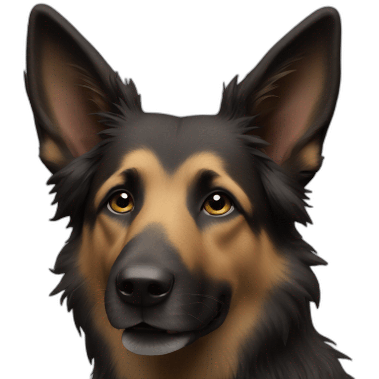 a belgium shepherd emoji