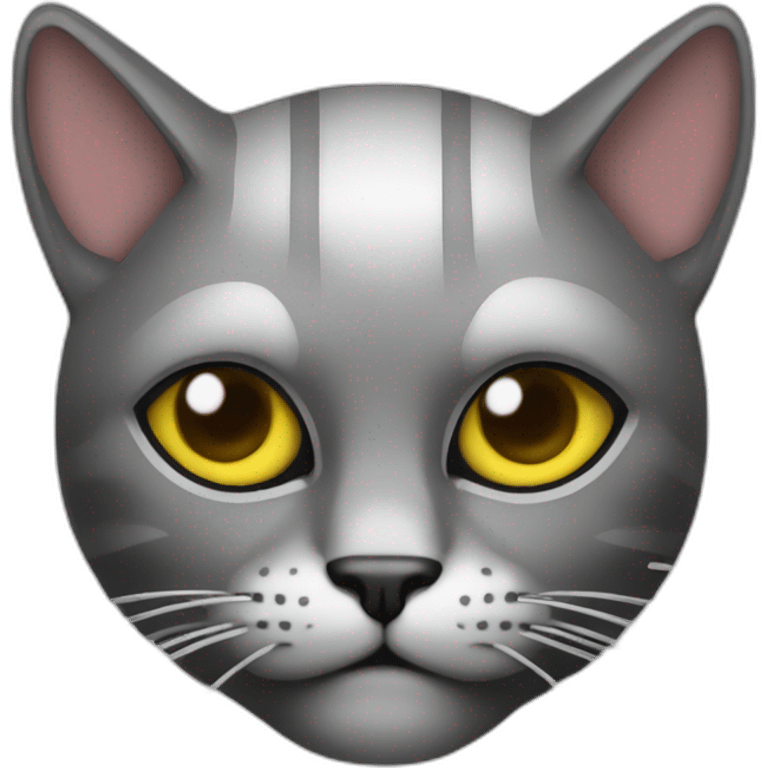 metal music fan cat emoji