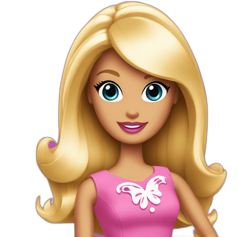 Barbie big b logo emoji