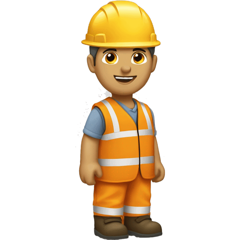 Cône chantier emoji