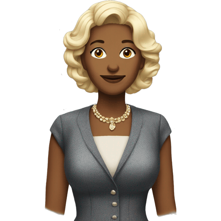 aunt who looks super rich emoji