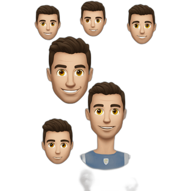 Cristiano Ronaldo sur messi emoji