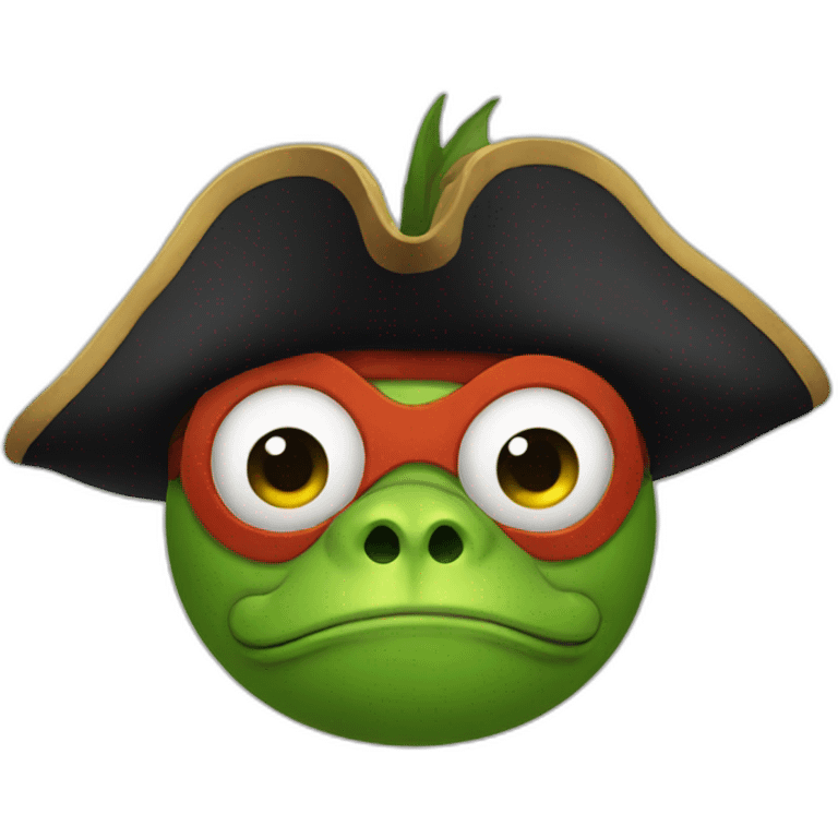 pepe cursed pirate emoji