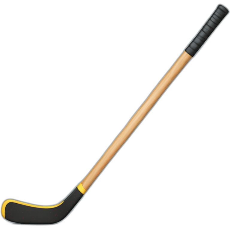 Hockey stick emoji