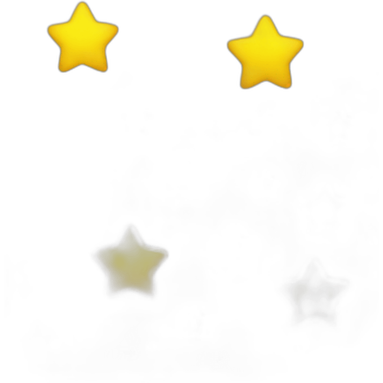 3-yellow-stars emoji