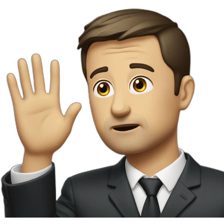 Zelensky begging emoji