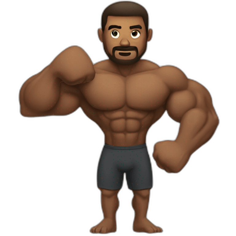 Biceps man gym emoji