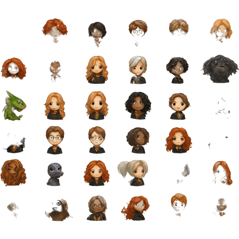 harry potter houses emoji