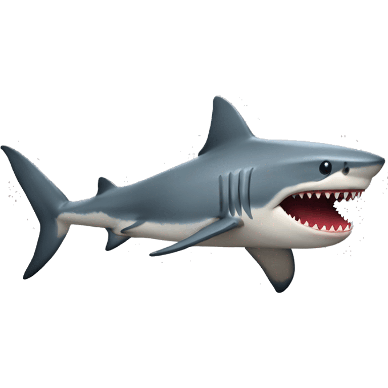 Shark red skin emoji