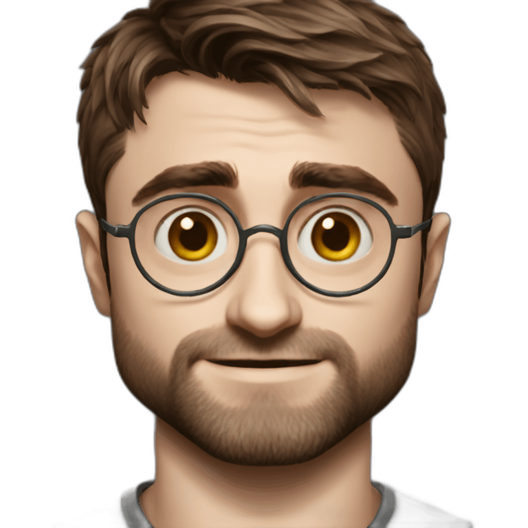 daniel radcliffe half body emoji