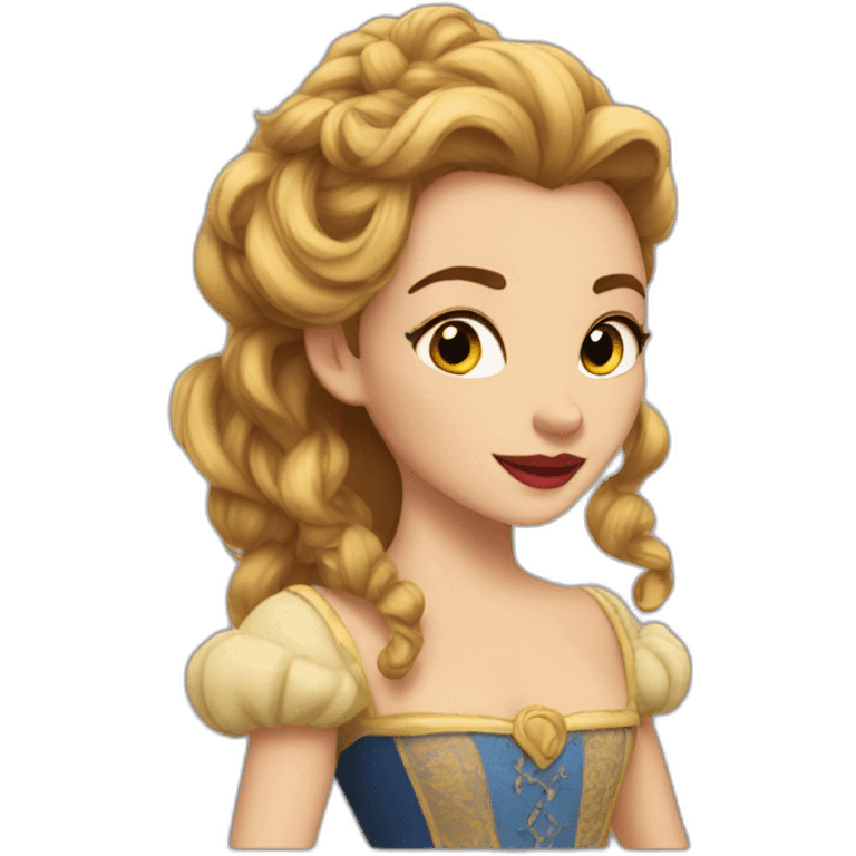 Belle et la bete emoji