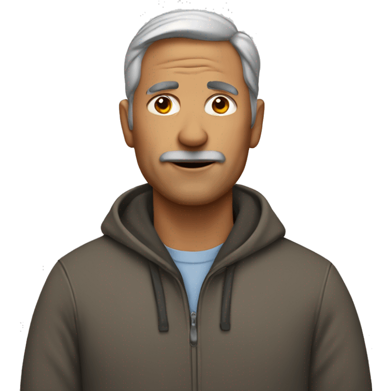 middle aged male emoji