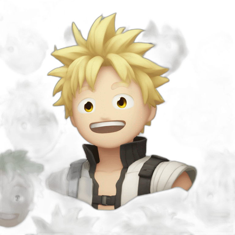 Bakugo mha emoji