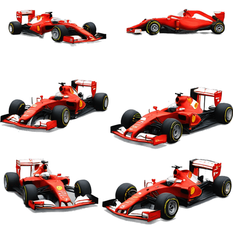 Formule 1 Voiture Ferrari  emoji