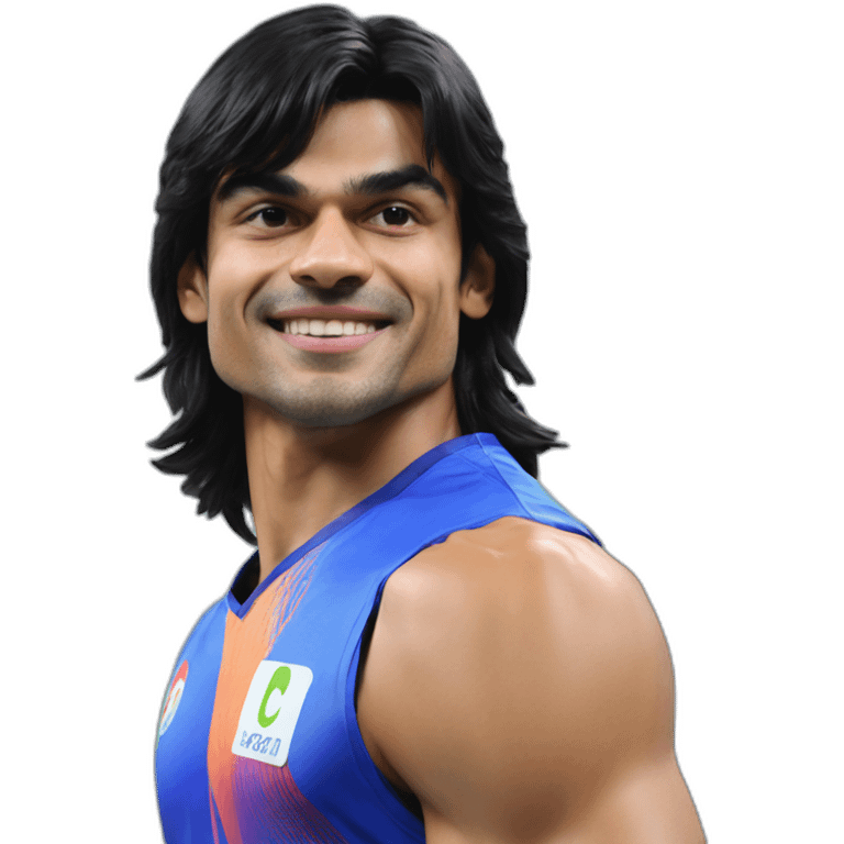 neeraj chopra emoji