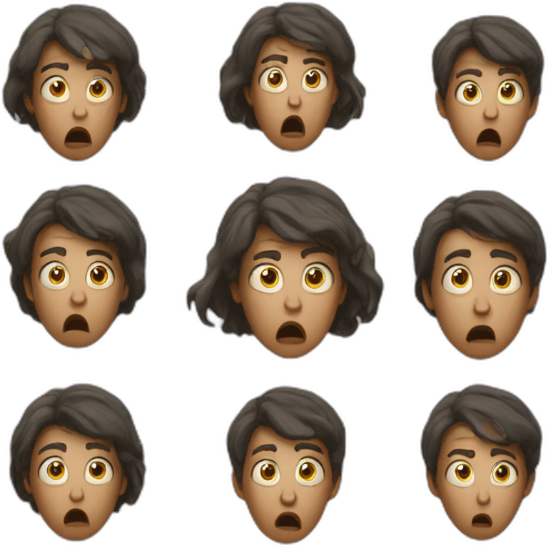 shocked person emoji